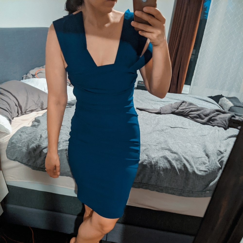 Preen by Thornton Bregazzi Blue Dress